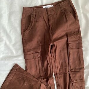 refuge Rust Brown Cargo Pants